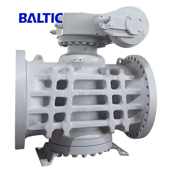36 Inch Plug Valve, Pressure Balance, ASTM A216 WCB, 300 LB, API 6D