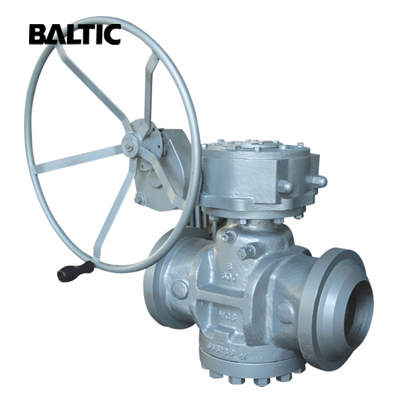 API 6D Pressure Balanced Plug Valve, A217 WC6, 8IN CL600 BW