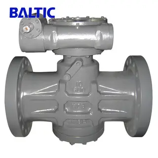 API 6D Plug Valve, ASTM A216 WCB, 10 Inch, Class 600 LB, RF