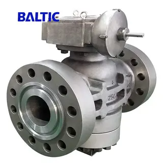 ASTM A216 WCB Inverted Plug Valve, 8 Inch, Class 2500 LB, RTJ