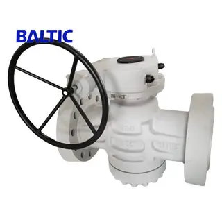 ASTM A352 LCC Pressure Balanced Plug Valve, 8 Inch, 600 LB, API 6D