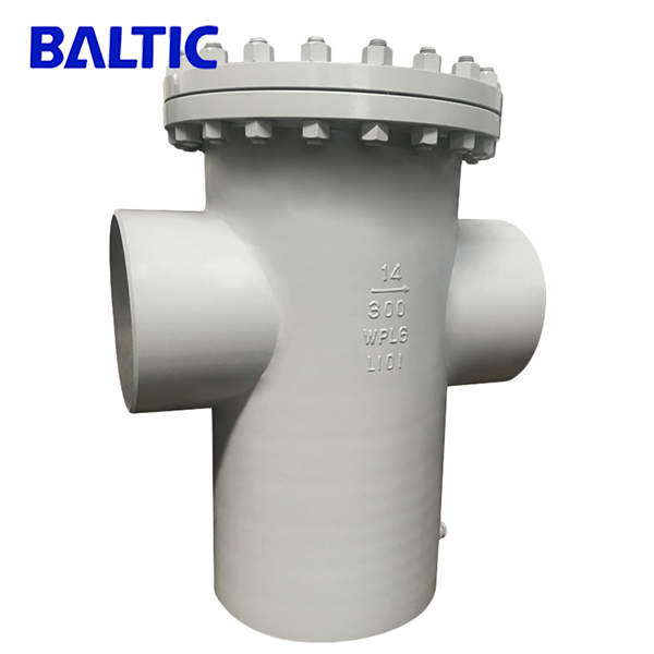 ASTM A420 WPL6 Basket Strainer, 14 Inch 300 LB, RF, ASME B16.34
