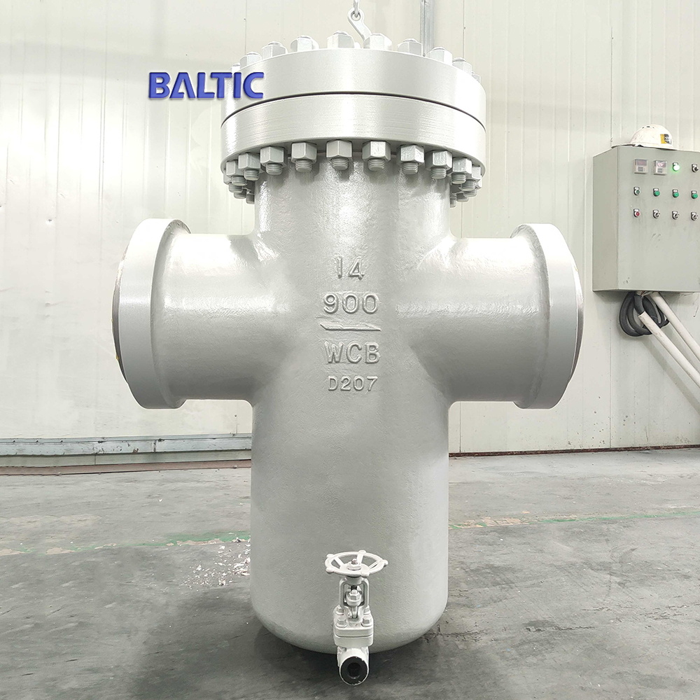 Basket Type Strainers, ASME B16.34, WCB, 14 Inch, 900 LB, BW