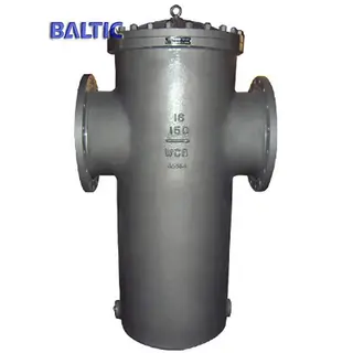 WCB Basket Strainer, ASME B16.34, 16 Inch, Class 150, RF Ends