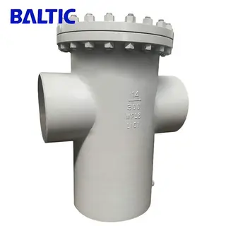 ASTM A420 WPL6 Basket Strainer, 14 Inch 300 LB, RF, ASME B16.34