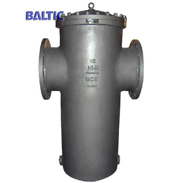 WCB Basket Strainer, ASME B16.34, 16 Inch, Class 150, RF Ends