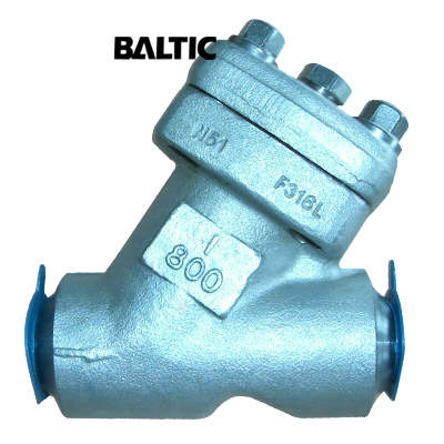 ASTM A182 F316L Y Strainer, 1 Inch, Class 800, API 602, SW X NPT