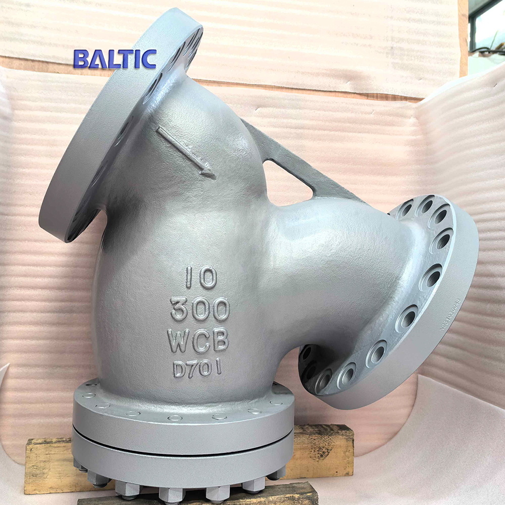 ASTM A216 WCB Strainers, ASME B16.34, Carbon Steel, 10 Inch