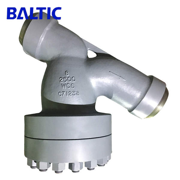 ASTM A216 WCC Y Strainer, 8 Inch, Class 2500 LB, ASME B16.34, BW