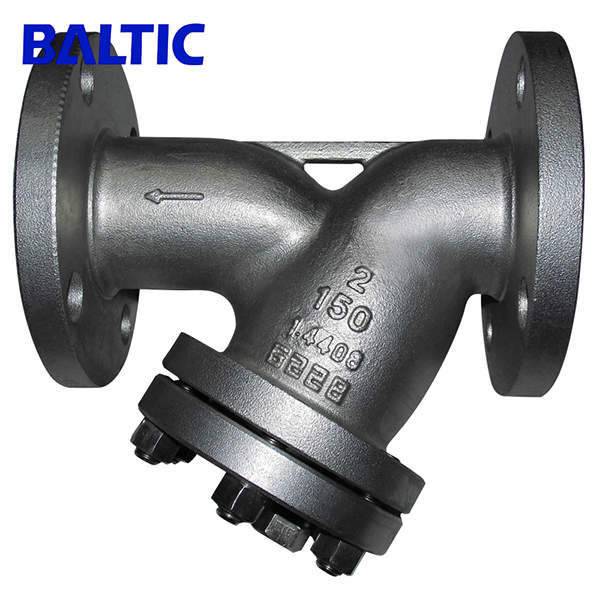 ASTM A351 CF8M Y Type Strainer, 2 Inch, Class 150, ASME B16.34, RF