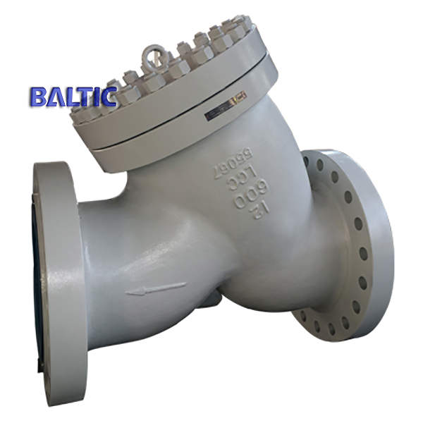 ASTM A352 LCC Y-Strainer, 12 Inch, Class 600, ASME B16.34, RF