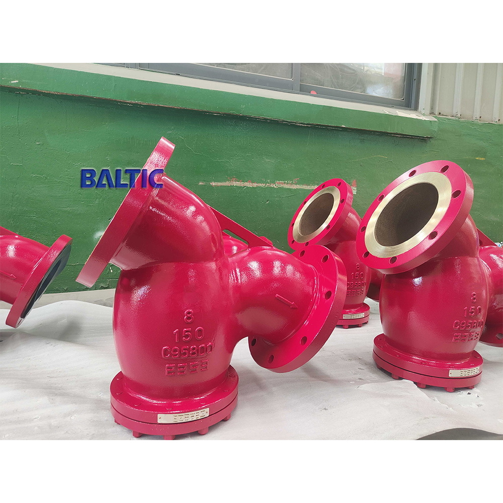 ASTM B148 C95800 Strainer, ASME B16.34, Al-bronze, 8 IN, RF