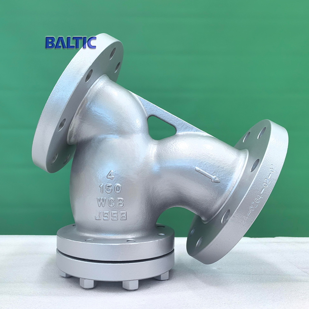 Carbon Steel Y Type Strainer, ASME B16.34, WCB, 4 IN, DN100