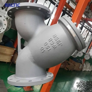 ASTM A216 WCB Y Type Strainers, ASME B16.34, 10 IN, CL150 LB