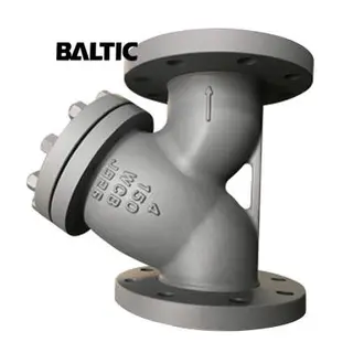 ASTM A216 WCB Y Strainer, 4IN, CL150, RF Ends, ASME B16.34