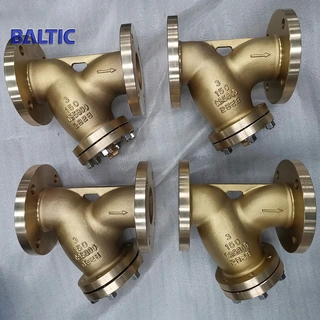 ASTM B148 C95800 Strainer, ASME B16.34, Al-bonze, 3 IN, CL150