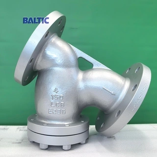 ASTM A352 LCB Y Pipe Filter, ASME B16.34, 4 IN, 150 LB, RF