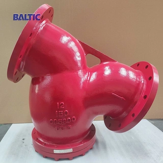 Aluminum Bronze Strainer, B148 C95800, 12 Inches, 150 LB, RF