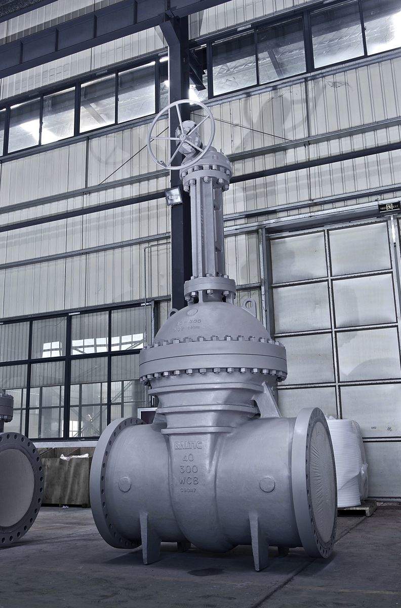 API 600 Gate Valve WCB 40 Inch 300 LB BB RF Full Port OS Y Baltic