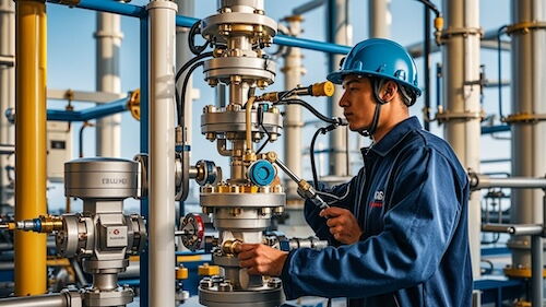 Hydrogen valve temperature test