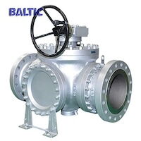 Structure of Cryogenic Top-Entry Ball Valves for LNG Receiving Stations