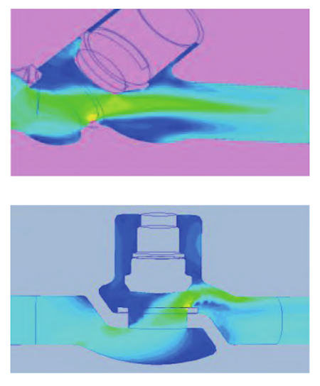 Comparison of Flow Performance Between Y-Type and T-Type Globe Valves
