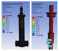 FEA and Design Optimization of Cryogenic Globe Valves