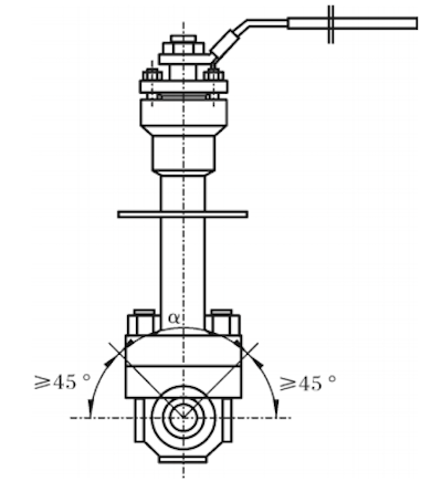 Installation of Cryogenic Valve Stem