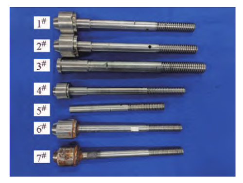 Sample Numbers of Valve Stems