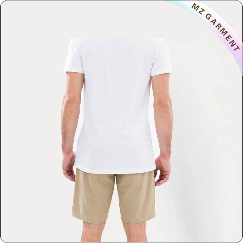 Men Creamy Yellow Bathing Trunks