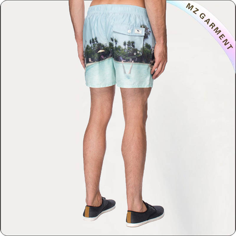 Men Viridescent Board Shorts