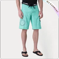 Men Green Mint Surf Trunks