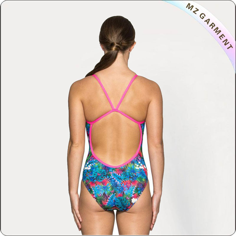 Adult Hawaiian Pattern Competitive Suit