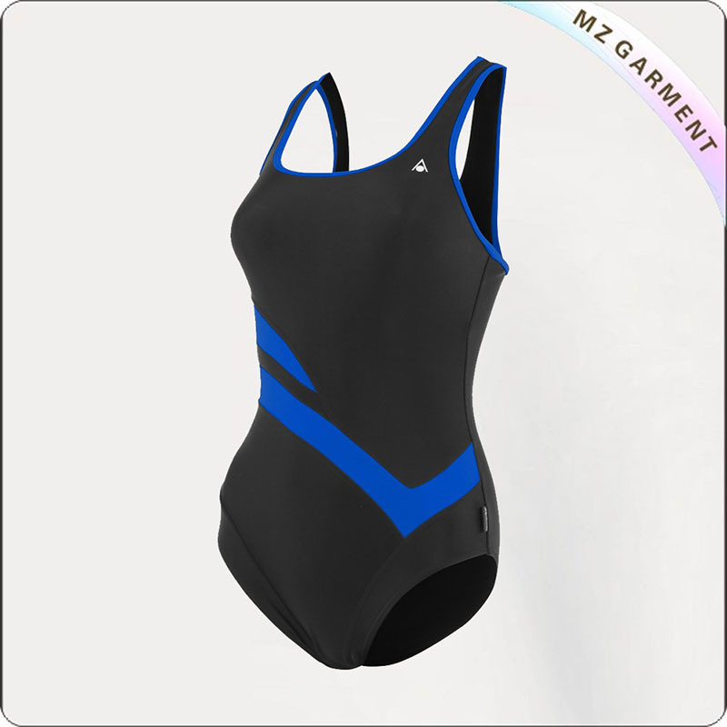Adult Hollow Back Athletic Swim Suit