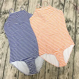 Solid One Piece Swimsuit