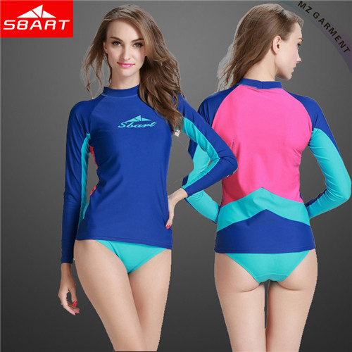 Ladies Long Sleeve Rashie Retail
