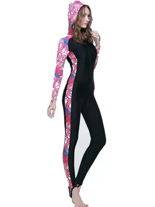 Women's Long Sleeve One Piece Rash Guard