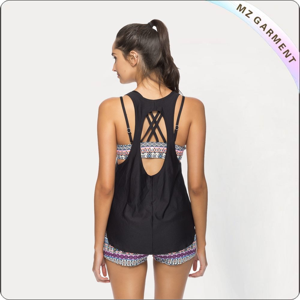 Adult Counter-Change Patterns Tankini