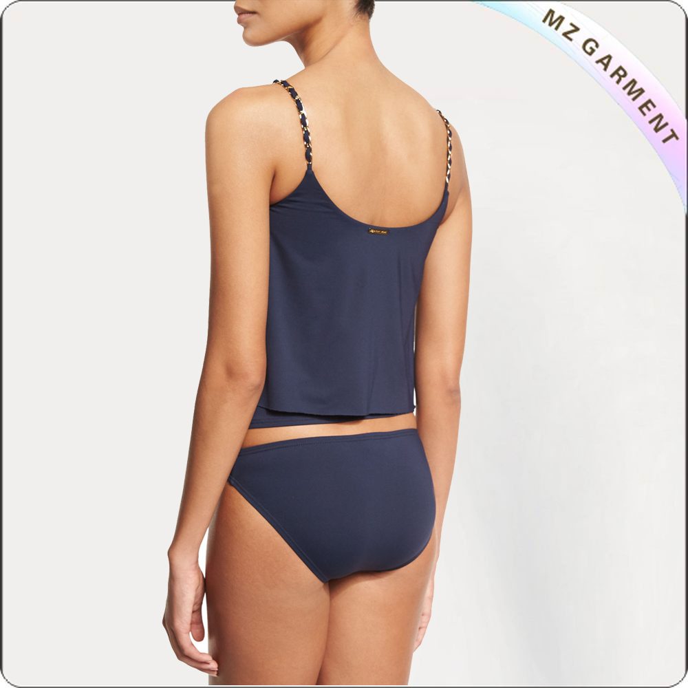 Adult Two Piece Antique Violet Bathing Costume