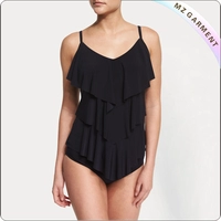 Adult Three Flounces Tankini