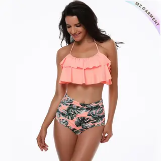 Ruffle Swimsuit Two Piece