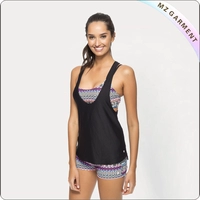 Adult Counter-Change Patterns Tankini