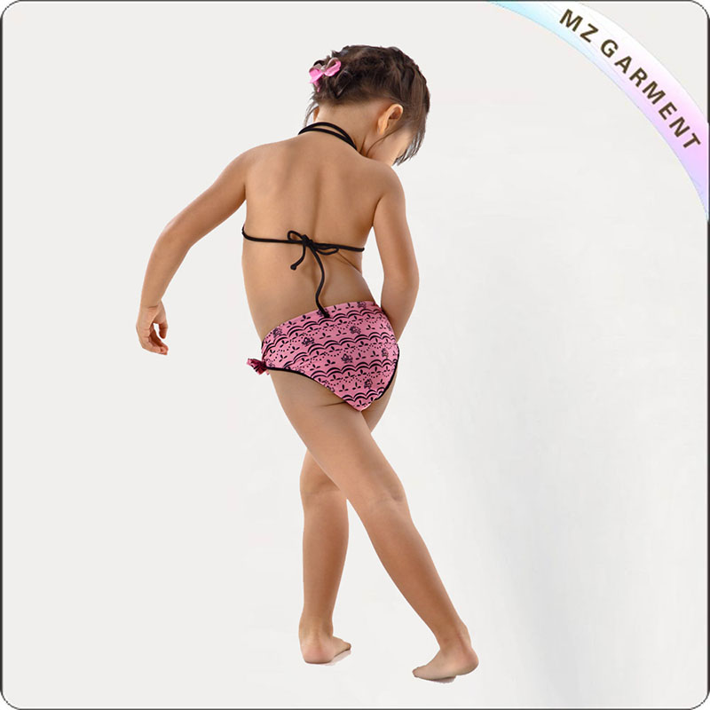 Kids Dotted Trikini