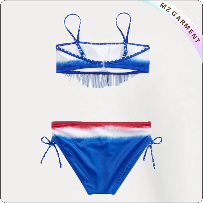 Kids Fringed Bikini Sets