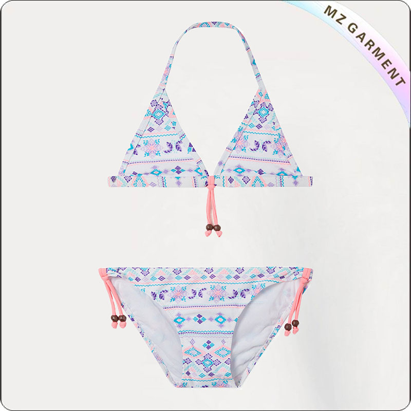 Kids Two Piece Tribal Swimwear