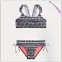 Kids High Neck Bikini Suit