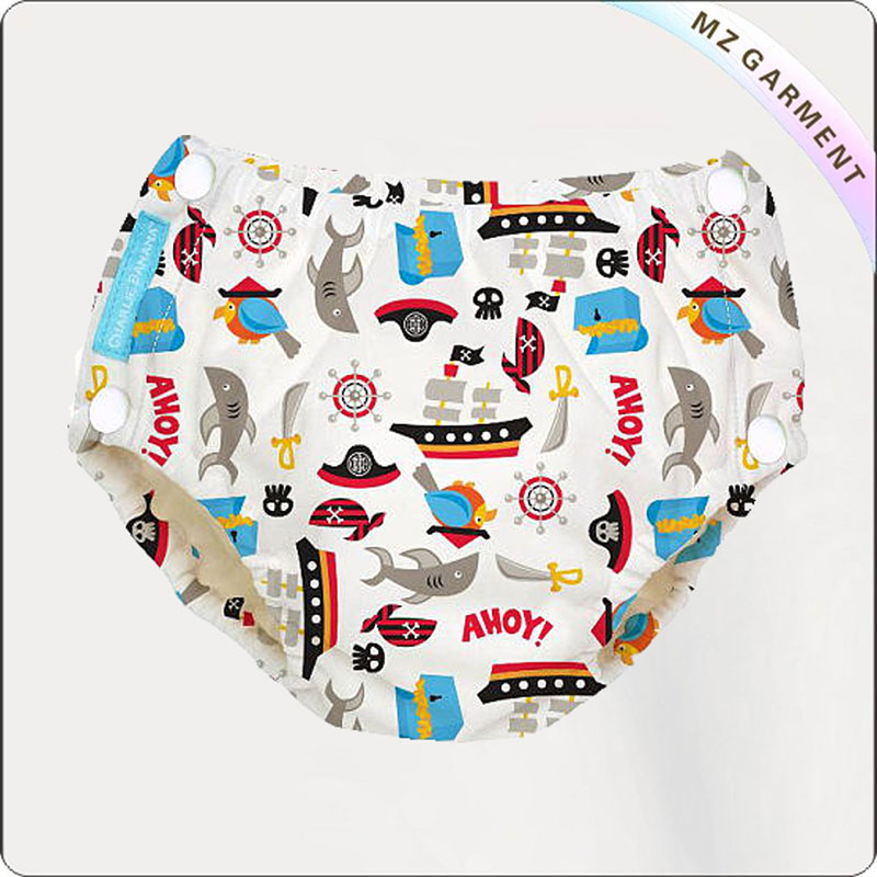 Kids Aqua Sea Family Diaper