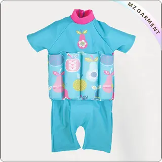 Kids Azure Floating Swimsuit