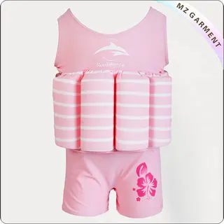 Kids Blossom Pink Toddler Float Suit