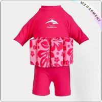 Kids Shocking Pink Flotation Suit